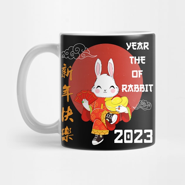 Happy Chinese New Year 2023 - Year of the Rabbit 2023 by Jhon Towel